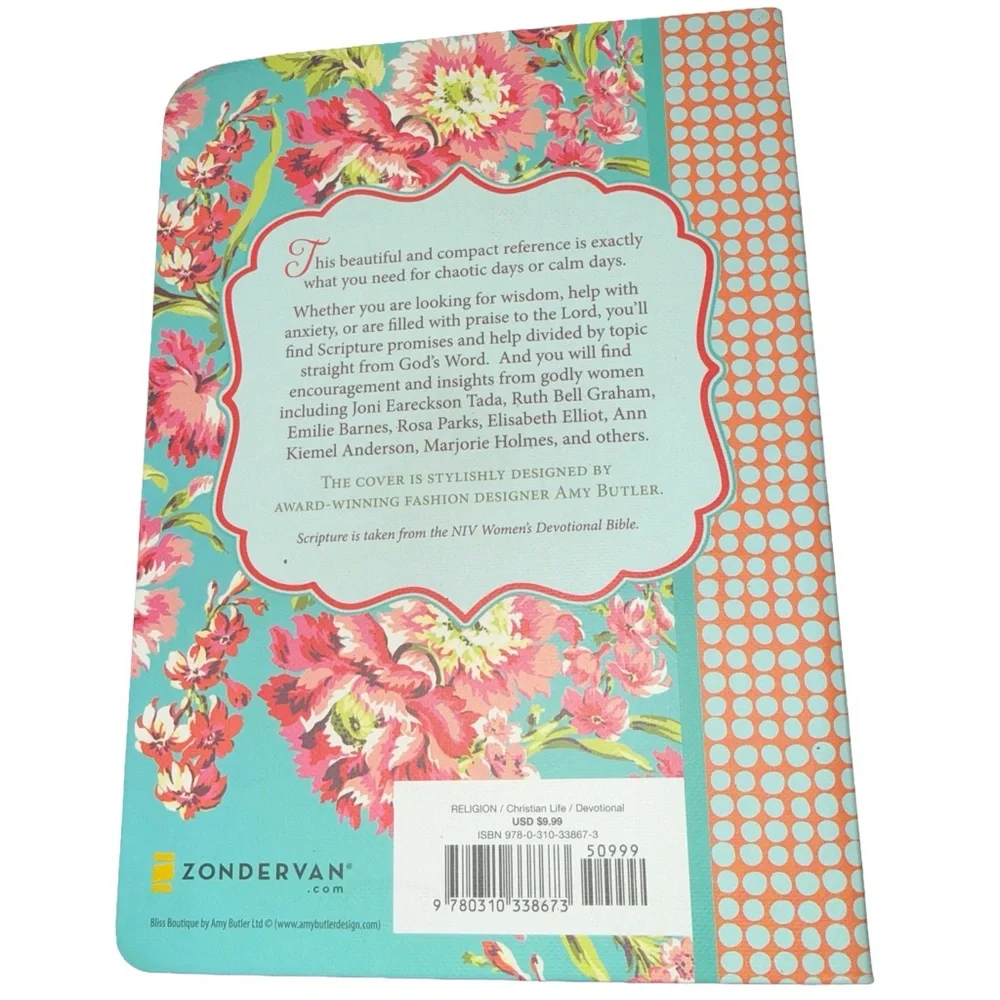 God’s Words of Life For Women Daily Devotional Floral Patterns - Picture 2 of 4